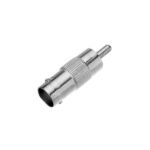 BNC Female To RCA Male Connector for RG59 Coax Cable