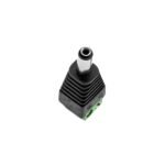 DC Power Male Connector to 2 Pin Screw Terminal Adapter / Converter