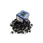 Cable Clips 5mm Black Round 100 Pack