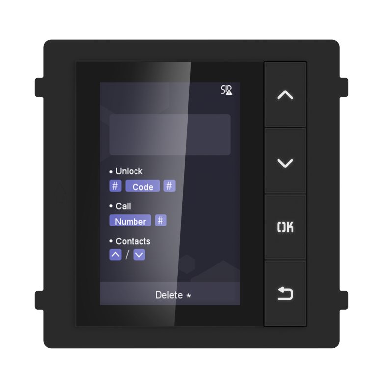 HIKVISION DS-KD-DIS video intercom display module