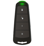 Pyronix KEYFOB-Two way wireless keyfob, Simple and easy way to arm and disarm your system, 4 Buttons & 8 Functions,Rolling code high security encryption.